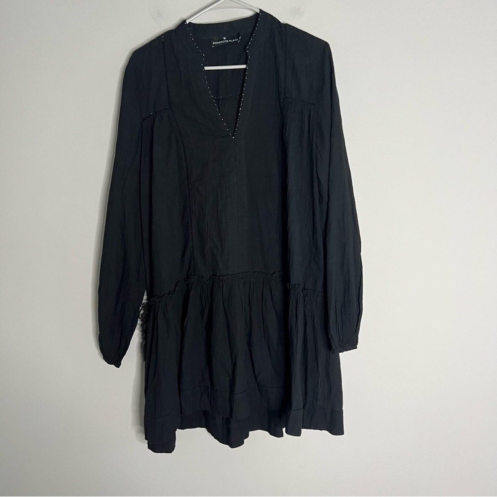 Tuckernuck Pomander Place Ophelia Dress in Black Women's Medium - Picture 4 of 8